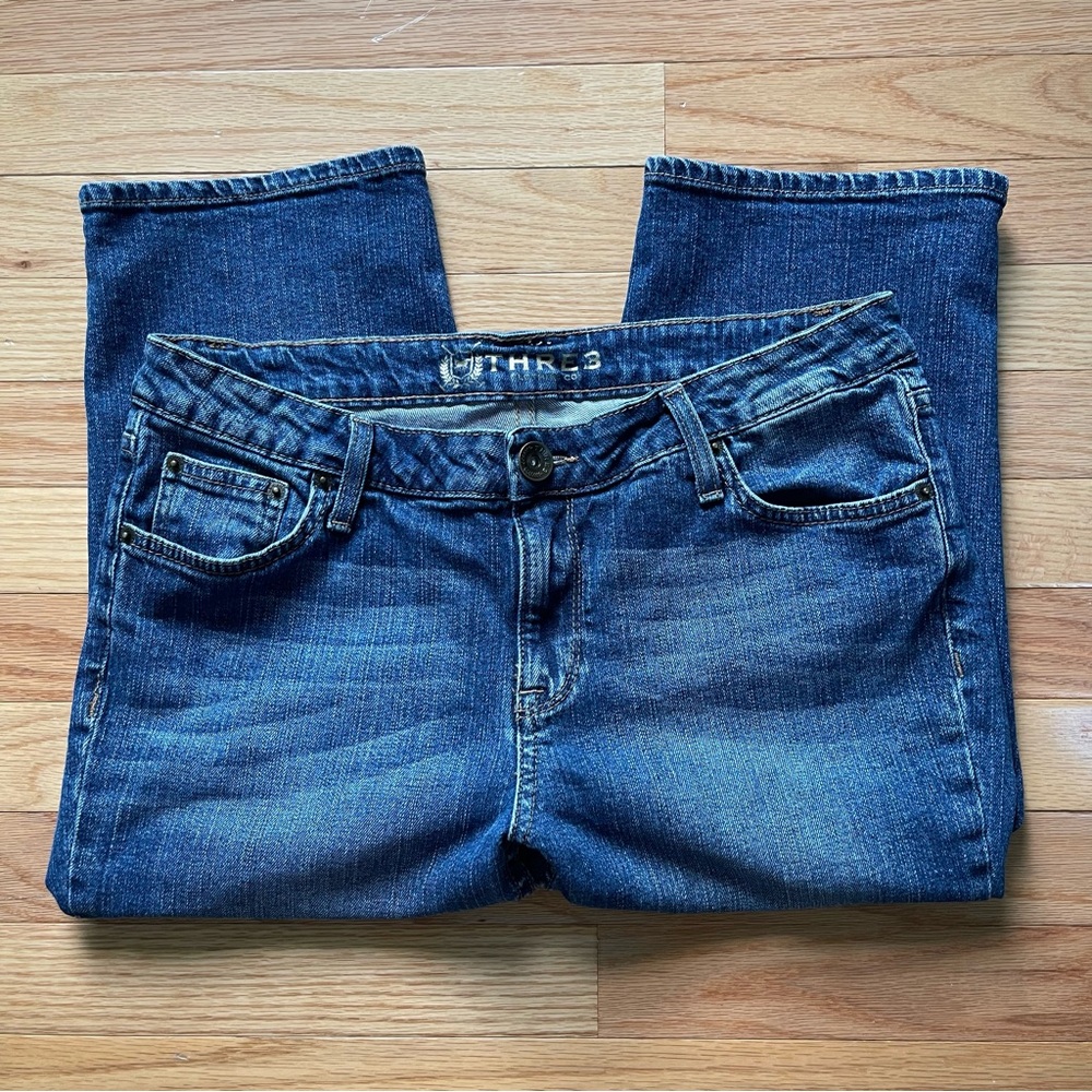 Thre3 Clothing Co. Jean Capris Medium Wash Women’s Size 10